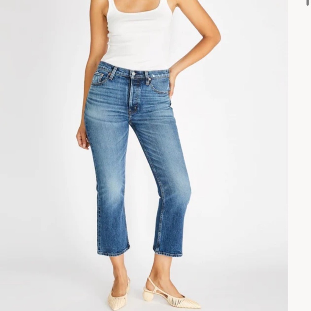 Etica Josie Pop Cropped Jeans